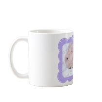 Sweet Baby Pea Keepsake Photo Mug by pinkinkart Sweet Baby Pea Keepsake Photo Mug