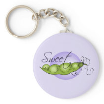 Sweet Baby Pea Keychain