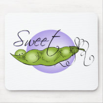 Sweet Baby Pea mousepads