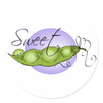 Sweet Baby Pea Sticker