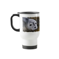Sweet Baby Seal Plastic Travel Mug