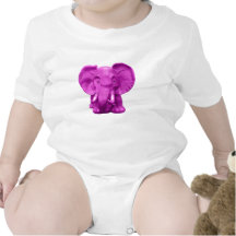 SWEET BABY WEAR Pink Elephant Creeper