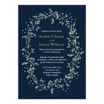 Sweet Baby's Breath Wedding Invite