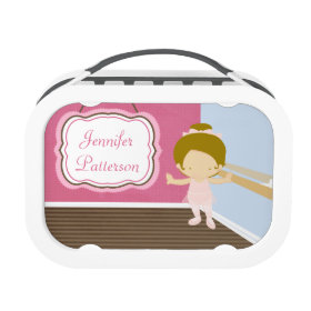 Sweet ballerina personalized yubo lunchbox