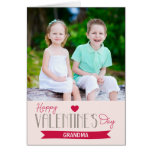 Sweet Banner Custom Valentine's Day Photo Card cards