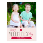 Sweet Banner Valentine's Day Post Card postcards