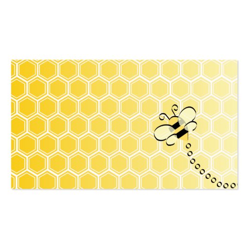 Sweet Bee Business Card (back side)