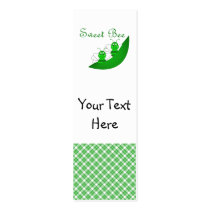 Sweet Bee Twins Bookmark business cards