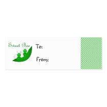 Sweet Bee Twins Gift Tag business cards by bugspot Sweet Bee Twins Gift Tag business cards