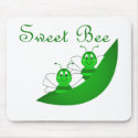Sweet Bee Twins Mousepad