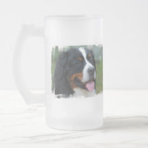 Sweet Bernese Frosted Beer Mug
