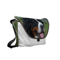 Sweet Bernese Messenger Bag