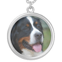 Sweet Bernese Sterling Silver Necklace