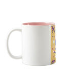 SWEET BIRDS FLYING MUG YELLOW