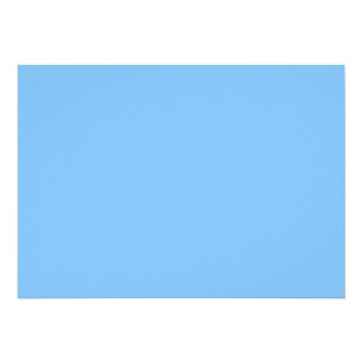 Sweet Blue Script Baptism Personalized Invites