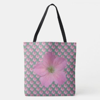 Sweet Botanical Floral Pink on any Color