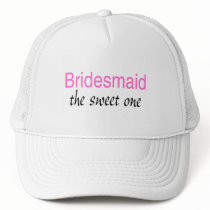 Sweet Bridesmaid Trucker Hats