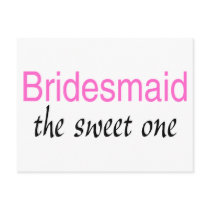 Sweet Bridesmaid Post Cards