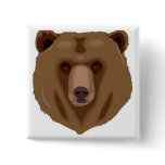 Sweet Brown Bear Buttons
