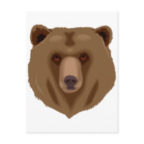 Sweet Brown Bear Post Card