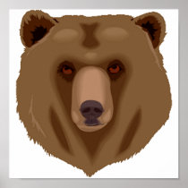 Sweet Brown Bear Poster