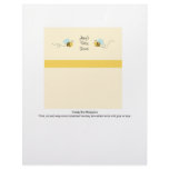 Sweet Bumble Bee Candy Bar Wrappers Full Color Flyer