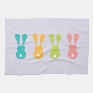 Sweet Bunny Tea Towel mojo_kitchentowel