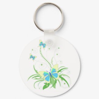 Sweet butterflies keychain