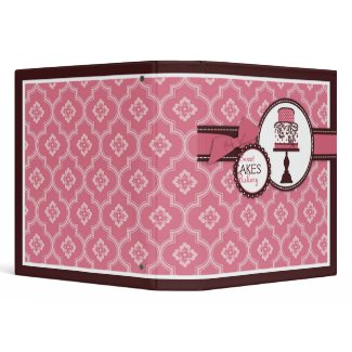 Sweet Cake 1.5 inch Binder zazzle_binder
