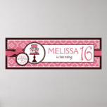 Sweet Cake Birthday Banner 16 Posters