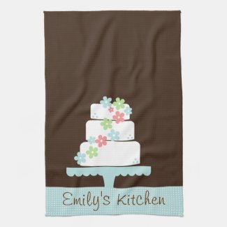 Sweet Cake Kitchen Towel kitchentowel