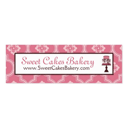 Sweet Cake Skinny Business Card