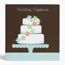 Sweet Cake Wedding Organizer Binder