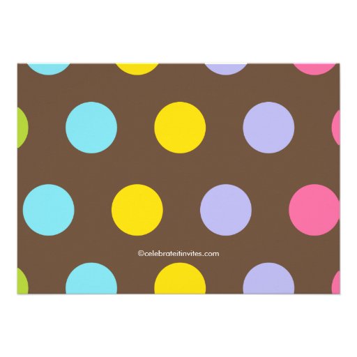 Sweet Candy Bash Girl Birthday Party Invitation