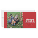 Sweet Candy Cane Christmas Photo Card photo cards