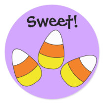 Sweet Candy Corn Halloween Sticker by mariannegilliand Sweet Candy Corn Halloween Sticker