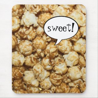 Sweet Caramel Popcorn Mousepad