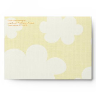 Sweet cartoon bumble bee A7 envelope envelope