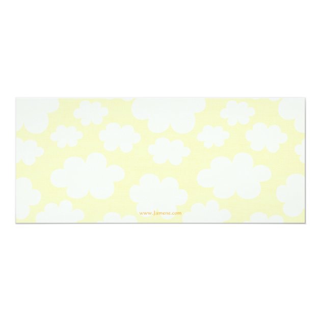 Sweet cartoon bumble bee baby shower invitation