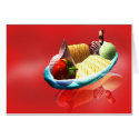 Sweet celebration Strawberry ice cream card