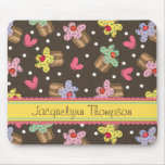 Sweet Cherry Cupcakes Confectionery Bakery Cute Mousepads
