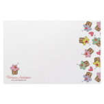 Sweet Cherry Cupcakes Cute Fun Custom Stationery