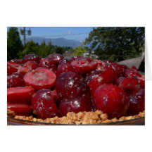 Sweet Cherry Pie Recipe Card