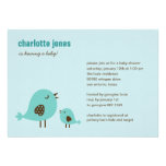 Sweet Chicks Baby Shower Invitation - Blue invitations