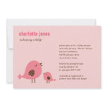 Sweet Chicks Baby Shower Invitation - Pink