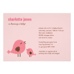 Sweet Chicks Baby Shower Invitation - Pink invitations