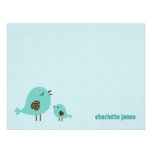 Sweet Chicks Thank You Cards - Blue invitations