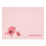 Sweet Chicks Thank You Cards - Pink invitations