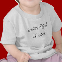 sweet child of mine baby tee t-shirts