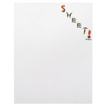Sweet! Chili Peppers Customized Letterhead